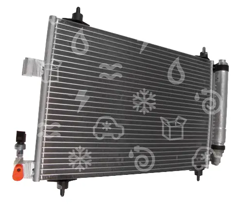 kondenzátor OEM 6455.CP / 6455.FX / 6455.GY, CITROEN C5 1.8